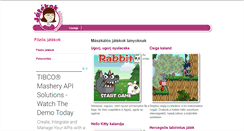 Desktop Screenshot of maszkalos.jatekok-lanyoknak.hu